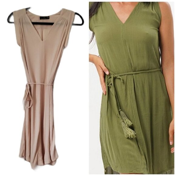 Suen Noaj Dresses & Skirts - Suen Noaj Krinkel Dress in Cream